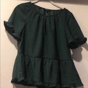 Madewell Peplum Blouse